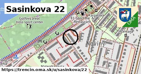 Sasinkova 22, Trenčín
