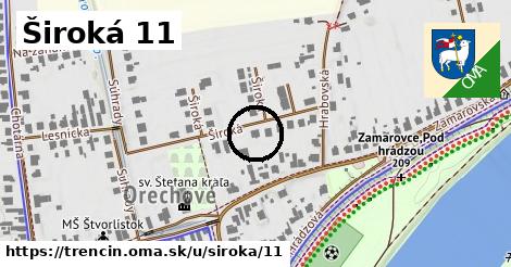 Široká 11, Trenčín