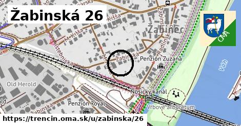 Žabinská 26, Trenčín