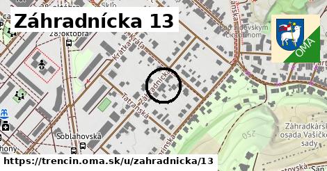 Záhradnícka 13, Trenčín