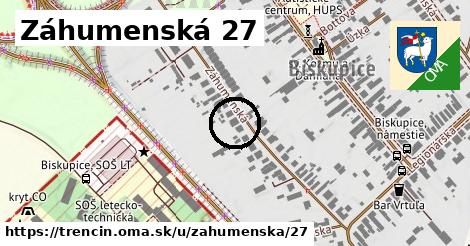 Záhumenská 27, Trenčín