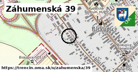 Záhumenská 39, Trenčín