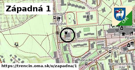 Západná 1, Trenčín