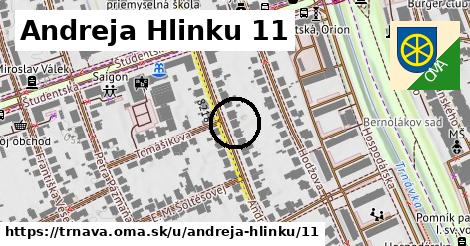 Andreja Hlinku 11, Trnava