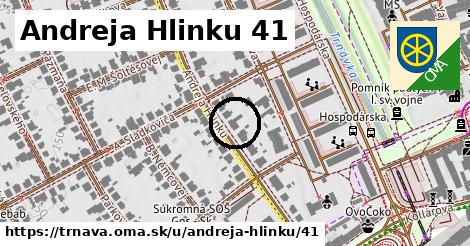 Andreja Hlinku 41, Trnava