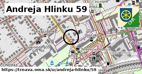 Andreja Hlinku 59, Trnava