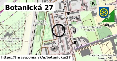 Botanická 27, Trnava