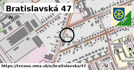 Bratislavská 47, Trnava