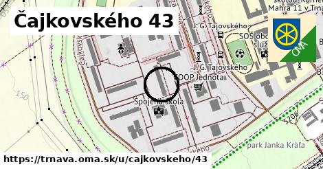 Čajkovského 43, Trnava