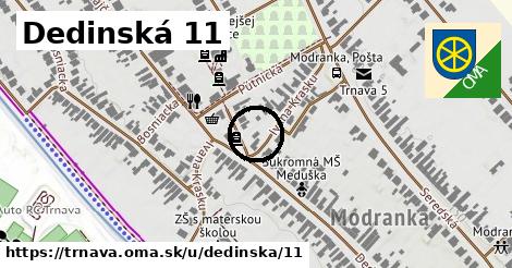 Dedinská 11, Trnava