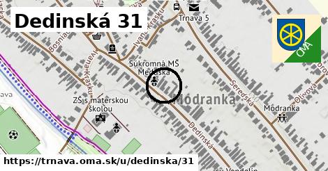 Dedinská 31, Trnava