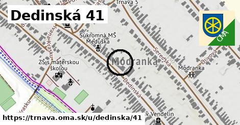 Dedinská 41, Trnava