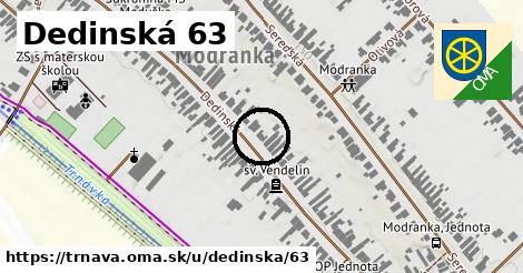 Dedinská 63, Trnava