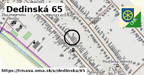 Dedinská 65, Trnava