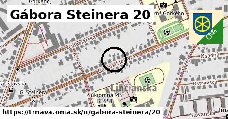 Gábora Steinera 20, Trnava