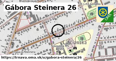 Gábora Steinera 26, Trnava