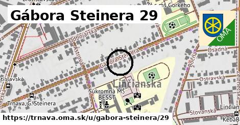 Gábora Steinera 29, Trnava