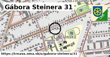 Gábora Steinera 31, Trnava