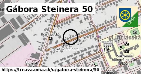 Gábora Steinera 50, Trnava