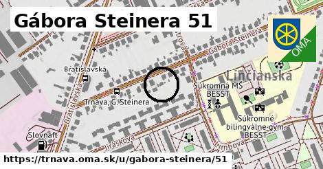 Gábora Steinera 51, Trnava