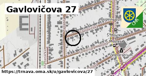 Gavlovičova 27, Trnava