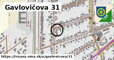 Gavlovičova 31, Trnava