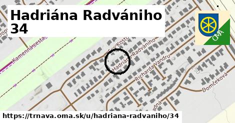 Hadriána Radvániho 34, Trnava