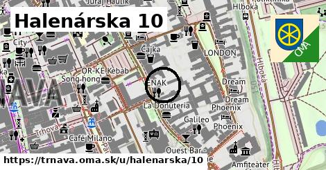 Halenárska 10, Trnava