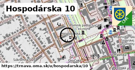 Hospodárska 10, Trnava