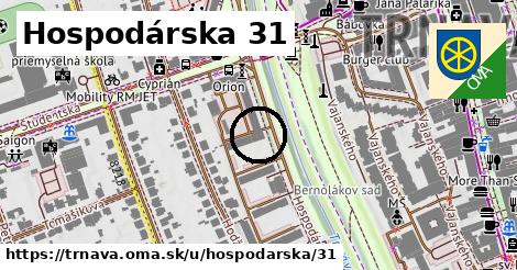 Hospodárska 31, Trnava