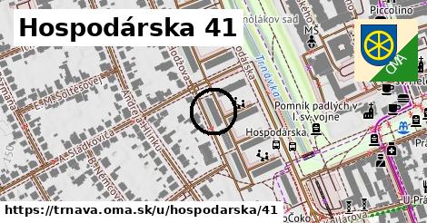 Hospodárska 41, Trnava