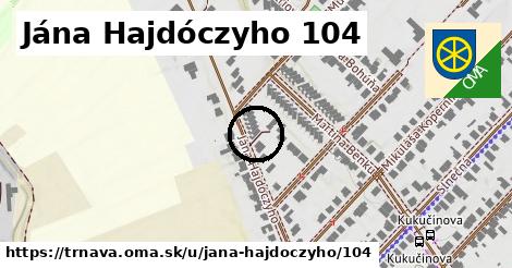 Jána Hajdóczyho 104, Trnava