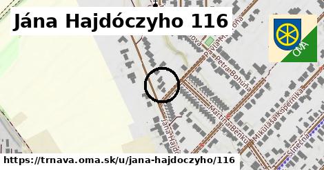 Jána Hajdóczyho 116, Trnava