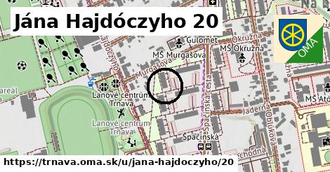 Jána Hajdóczyho 20, Trnava