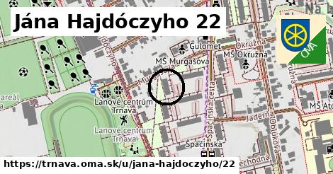 Jána Hajdóczyho 22, Trnava