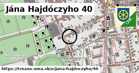 Jána Hajdóczyho 40, Trnava