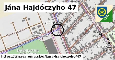 Jána Hajdóczyho 47, Trnava