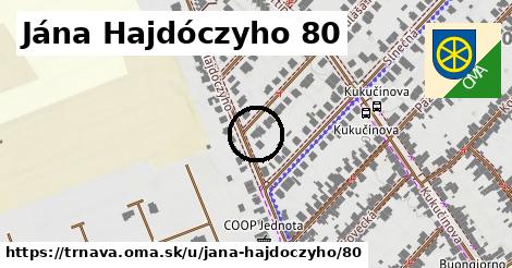 Jána Hajdóczyho 80, Trnava