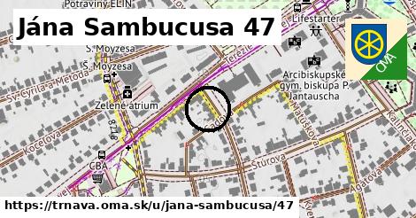 Jána Sambucusa 47, Trnava