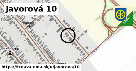 Javorová 10, Trnava