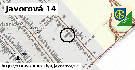 Javorová 14, Trnava