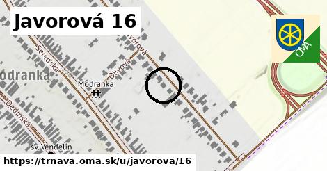 Javorová 16, Trnava