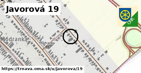 Javorová 19, Trnava