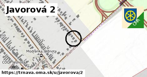 Javorová 2, Trnava