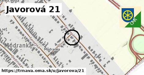 Javorová 21, Trnava