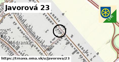 Javorová 23, Trnava