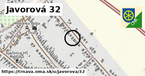 Javorová 32, Trnava