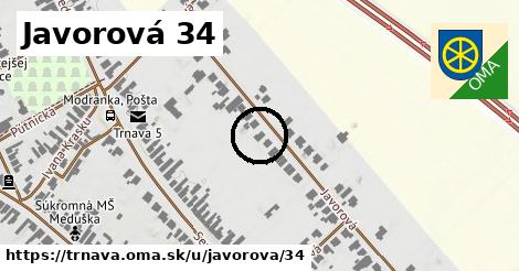 Javorová 34, Trnava
