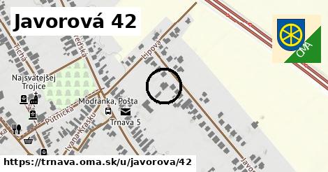 Javorová 42, Trnava