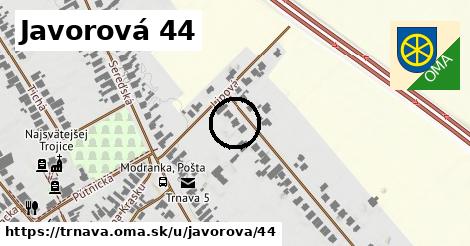 Javorová 44, Trnava